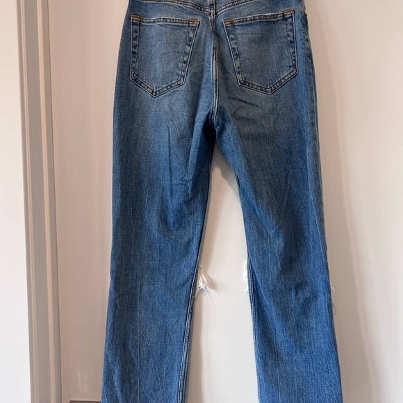 Abercrombie Ankle Straight Ultra High Jeans - Picture 4 of 4